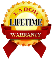 Lifetime Labor Warranty