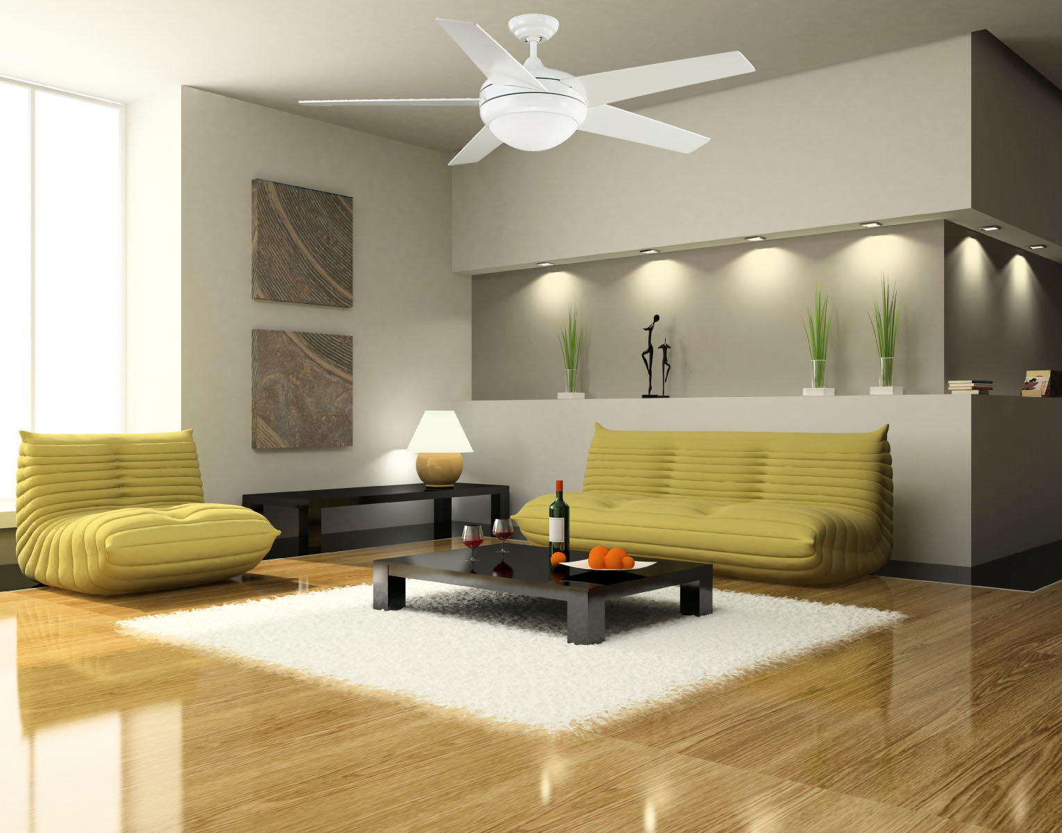 Ceiling fan installation in Central New Jersey