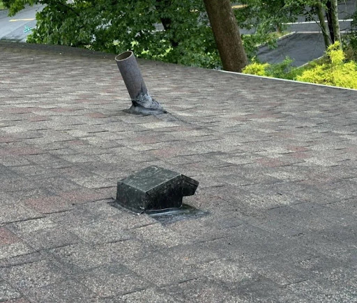 Moutainside Attic Fan Installation