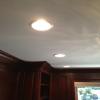 5 inch recessed light fixures with white baffle trims