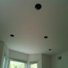 Retrofit recessed lights install_step 2_cut holes_by our electrician